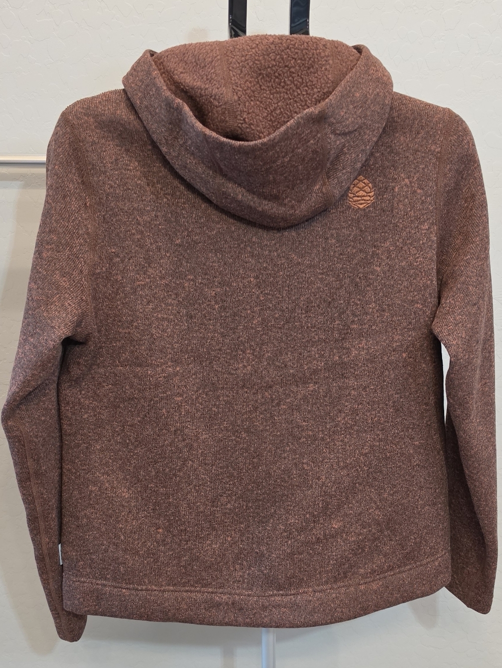 Stio Brown Heather Zip-Up Hoodie with Tan Accents Brand New Never Used - Picture 11 of 13